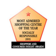 MOST ADMIRED SHOPPING CENTRE OF THE YEAR - SOCIALLY RESPONSIBLE